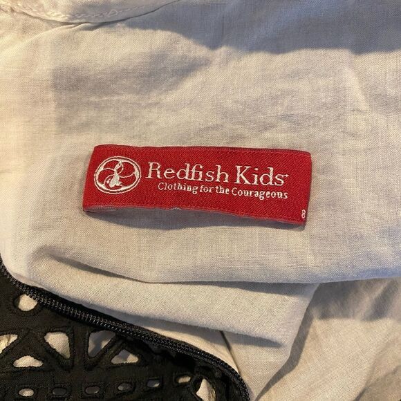 RARE VINTAGE REDFISH KIDS Black Sleeveless Balloon Dress Size 6 - Picture 3 of 7